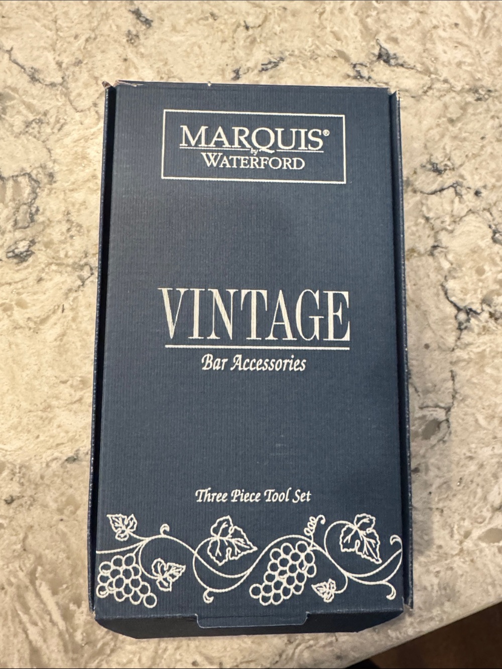 Marquis by Waterford Vintage Bar Accessories Three Piece Tool Set -